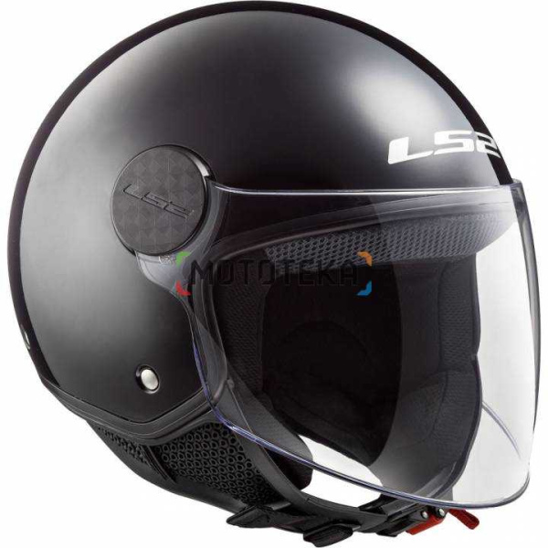 Шлем открытый LS2 (ЛС2) OF558 Sphere Solid Black