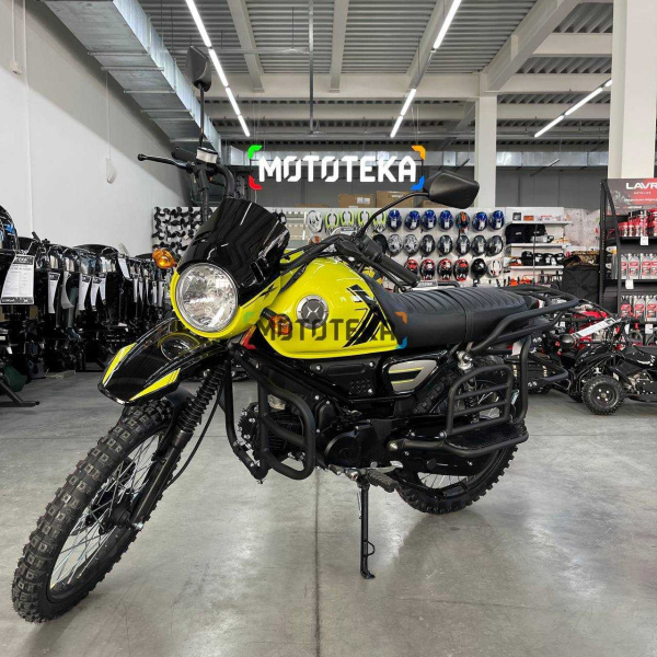 Мопед Мотомир COLT SCRAMBLER жёлтый | Мототека