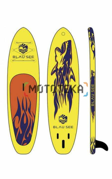 Надувная доска для sup - бординга Blau See (Блау Си) Shark 10,6