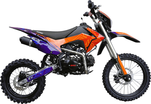 Питбайк BSE (БСЕ) EX 17/14 Blue Orange Ant (040) | Мототека
